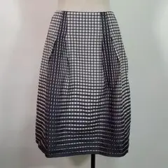 GIANNI LO GIUDICE グラデーション スクエア柄　スカート L