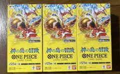 ワンピースカード神の島の冒険3BOX テープカット - メルカリ