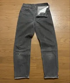 80s USA製 リーバイス 701-5759 先染めブラック 501 W27
