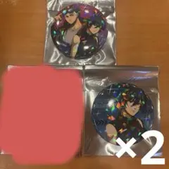 進撃の巨人 サイバーパンク 缶バッジ エレン&ミカサ 6点セット