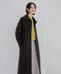 UNITED TOKYO 2wayステンコート　ブラウン　サイズ2 ロングコート