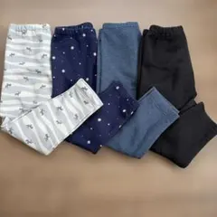 UNIQLO ユニクロ 子供 長ズボン レギンス 裏起毛