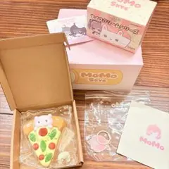 新品未使用 MoMo ピザ スクイーズ 夏のゆるかわ動物アイススクイーズ