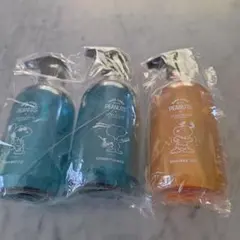L'OCCITANE スヌーピー限定シャンプーボトル 3個セットのサムネイル