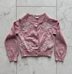 【美品】BONPOINT ボンポワン キッズ カーディガン