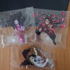 鬼滅の刃 4周年記念 キービジュアル アクスタ 炭治郎、禰豆子、伊之助