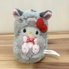 산리오 森の小動物 ハローキティ マスコットキーホルダー チンチラ
