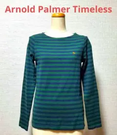 美品　Arnold Palmer Timeless 長袖ボーダーカットソー