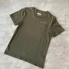 Marmot オリーブ 半袖Tシャツ ポケット付きのサムネイル