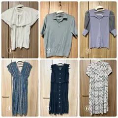 LAGUNAMOON FREAK'S STORE 等 6着まとめ売り