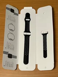 Apple Watch 41mmケース用 ブラック Nikeスポーツバンド