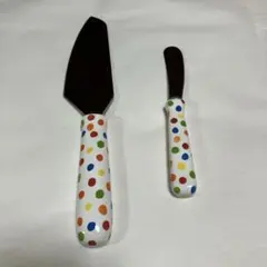 【未使用】カンペール焼き　アンリオ　ケーキナイフ　バターナイフ　ブルターニュ
