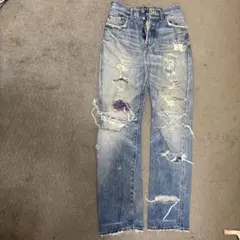 Levi's 501 ダメージデニム 28x32