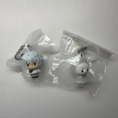 【銀魂】 めじるしアクセサリー ガチャ 銀時 定春 セット