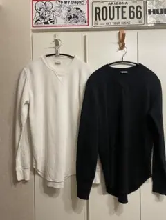 チャンピオン ワッフルロンT サーマルTシャツ3枚セット ナノユニバース