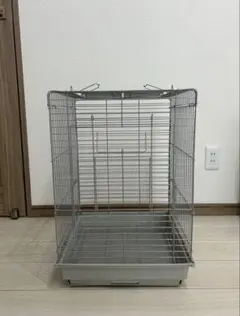 야히텍 버드 케이지 40x40x58-72cm (라이트 그레이)