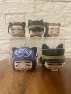 【箱無し】ゴールデンカムイおひるねこ5体セット