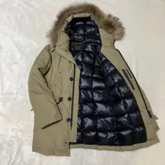 ナノユニバース 西川ダウン ダウンジャケット タヌキファー