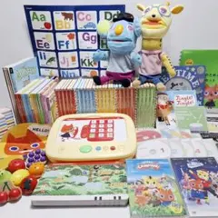 WWK ワールドワイドキッズ ステージ1～5 DVD CD 音声ボード付き