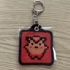 ポケモン 金 銀 金銀 25周年 刺繍キーホルダー　ピカチュウ　ゲンガー ポケモン 金 銀 金銀 25周年 刺繍キーホルダー ピカチュウ ゲンガー