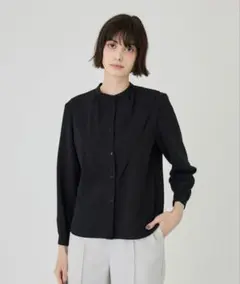 UNITED ARROWS 滝沢眞規子さん着用 黒 ケープカーディガン - メルカリ