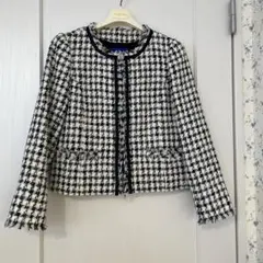 BLUE LABEL CRESTBRIDGE ノーカラージャケット 38のサムネイル