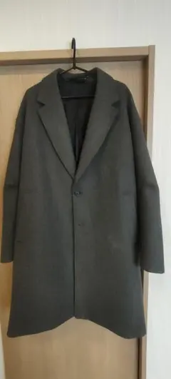 ZARA　グレー オーバーサイズ ピーコート