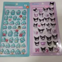 ⑦ぷっくりシールセット