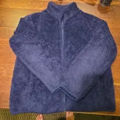 UNIQLO　ネイビー フリースジャケット 160
