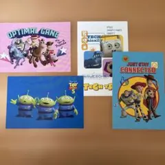 トイ・ストーリー ポストカード 4枚セット