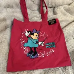 ミニーマウス トートバッグ ピンク
