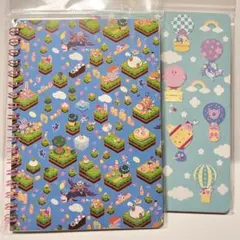 星のカービィ 25周年 ローソン限定 B6リングノート 2種セット