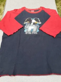 HIDE AND SEEK　ラグラン　Tシャツ　イーグル　裏原　アメカジ　古着のサムネイル