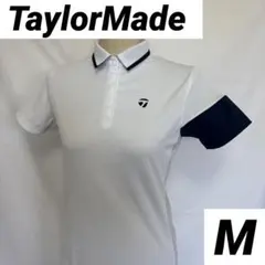 TaylorMade レディース ゴルフウェア ポロシャツ ホワイト M - メルカリ