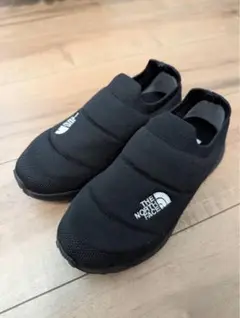 【値下げ】THE NORTH FACE ブラック スリッポンスニーカー　20cm