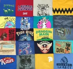 MPM144 US古着 ビッグサイズ 半袖 Tシャツ まとめ売り 20枚