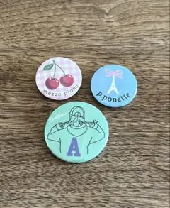 缶バッジ　メゾピアノ　ポンポネット ラブトキシックのサムネイル