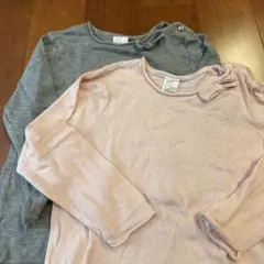 H&M 長袖カットソー 100サイズ 2枚セット