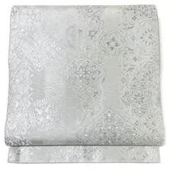 専用 V1607 ●高級 正絹 六通 袋帯 華文 花文