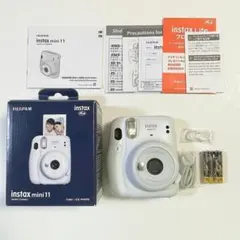 新品 チェキ 本体 instax mini 11 白 インスタントカメラ レトロ