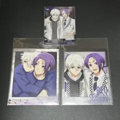 凪誠士郎　御影玲王　スナップマイド　クリアカードコレクション　ブルーロック