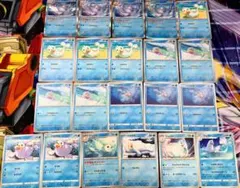 ポケモンカード「ジュゴン パウワウ」進化ライン デッキパーツ まとめてのサムネイル