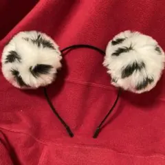 ディズニーリゾート　101匹わんちゃんポンポンカチューシャ