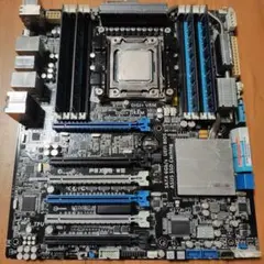 asus P9X79-WS マザーボード xeon e5-2670付き ジャンク