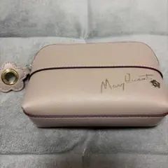 MARY QUANT スクエアティッシュケース ポーチのサムネイル
