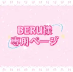 BERU様専用ページ