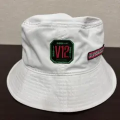 V12 バケットハット ホワイト
