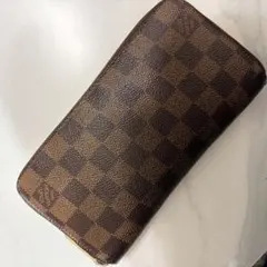 良品 ルイヴィトン ダミエジッピーウォレット　 型番N60015/MI2162