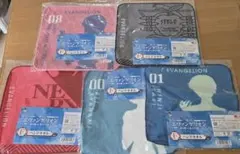 【新品未使用】エヴァンゲリオン ハンドタオル 5枚セット