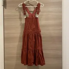 H&M 5-6y コーデュロイジャンパースカート エプロン サロペットスカート